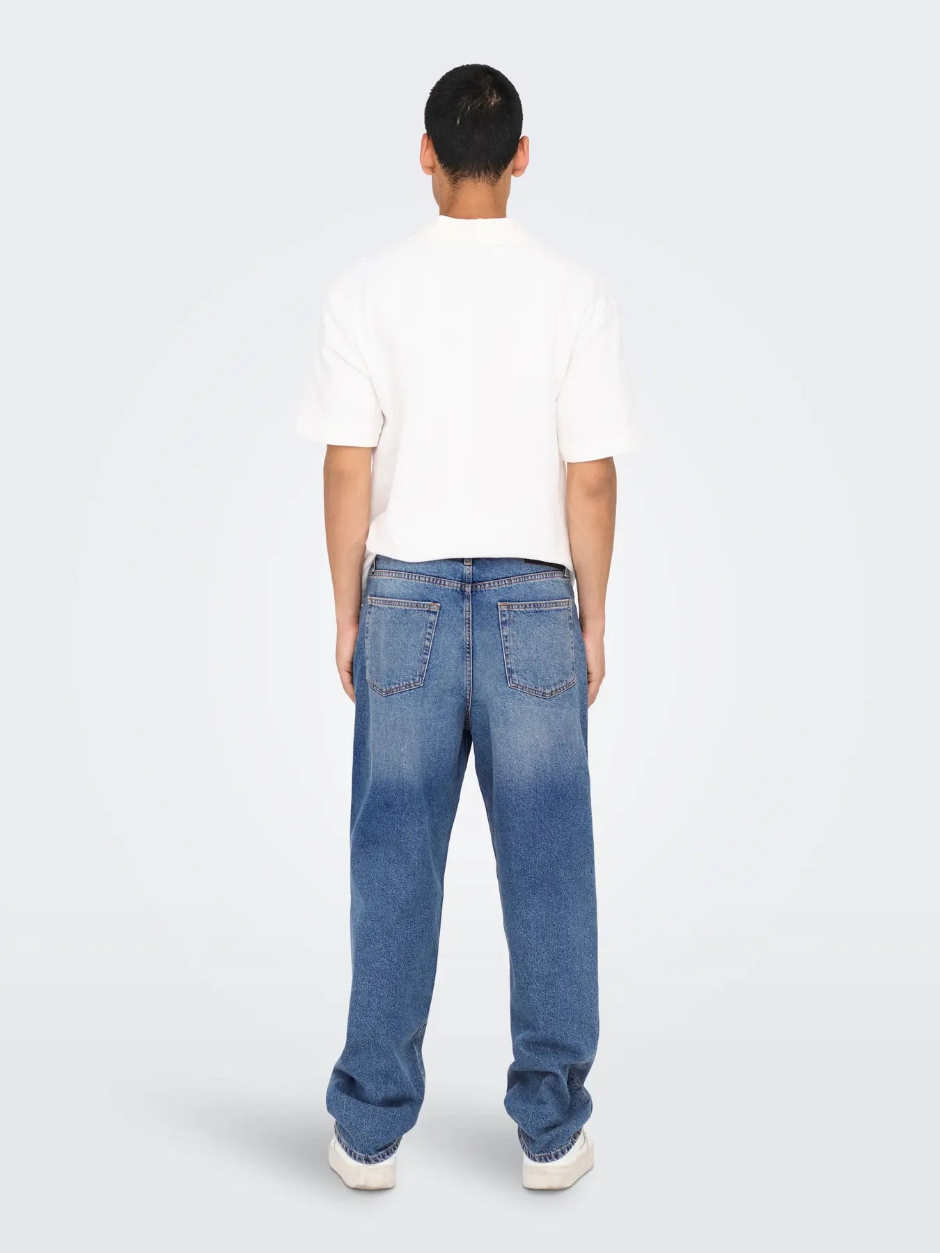 ONLY & SONS JEANS BAGGY "ONSFADE" - Blue Denim