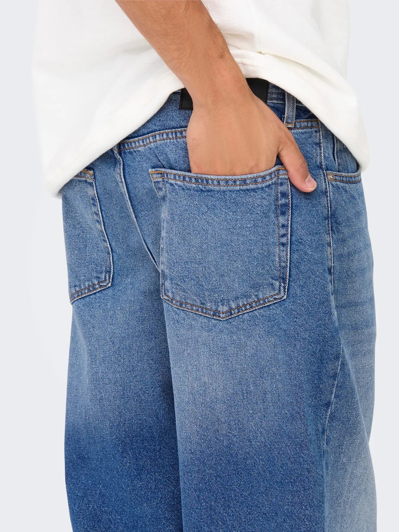 ONLY & SONS JEANS BAGGY "ONSFADE" - Blue Denim