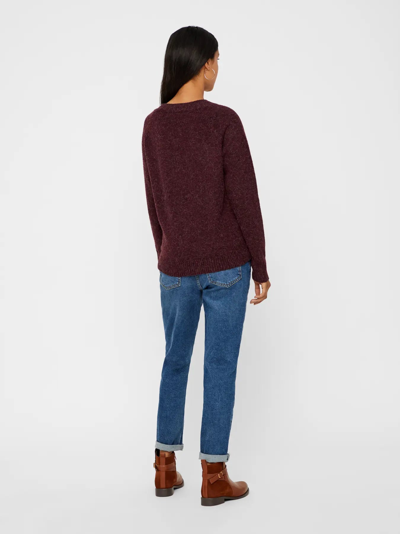 Vero Moda - Maglione VMDOFFY - Bordeaux