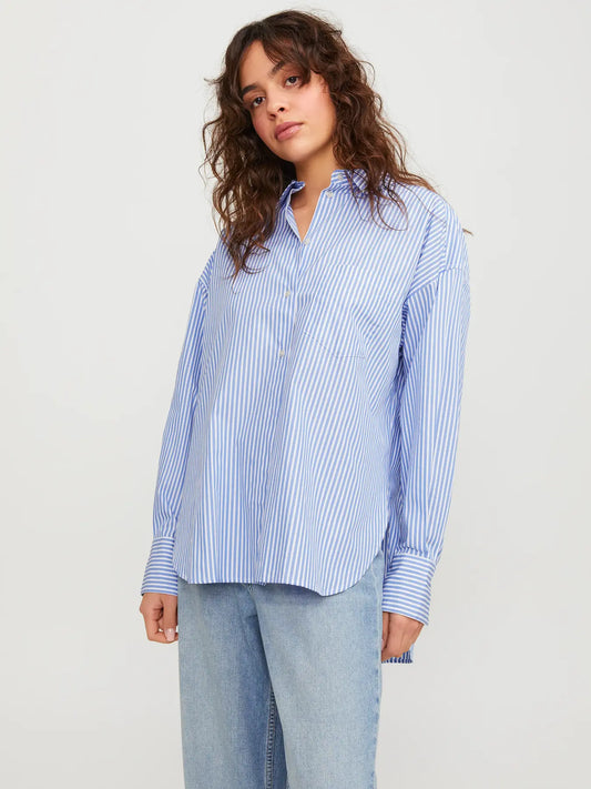 JXJAMIE - Camicia Relaxed a righe