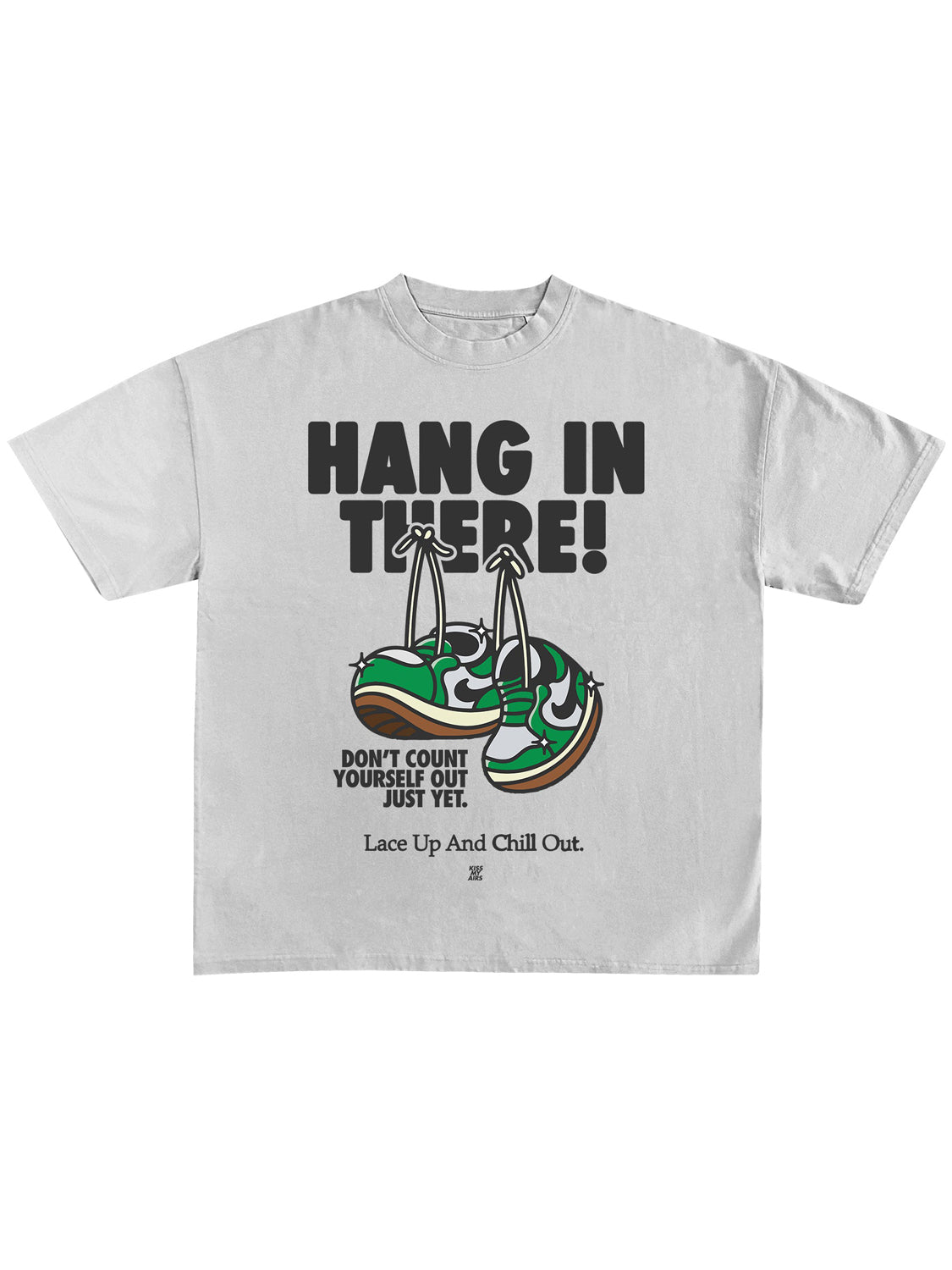 T-SHIRT "HANG IN THERE"  - Col. Bianco