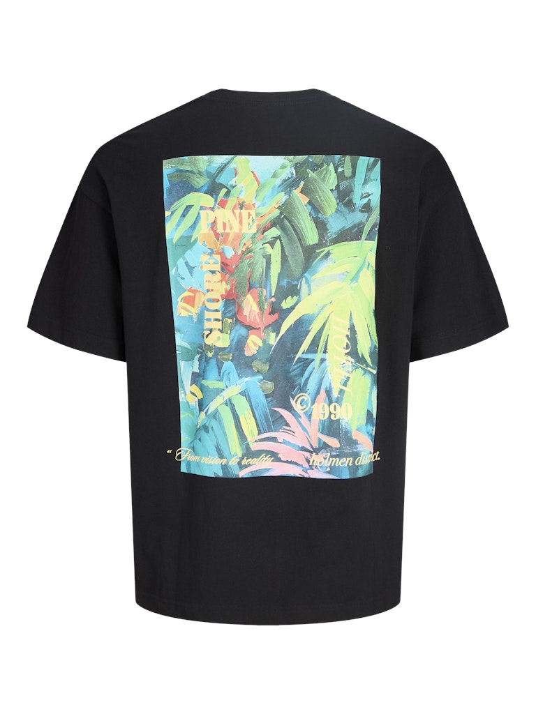 JACK & JONES T-SHIRT "PINE SHORE" - Col. nero