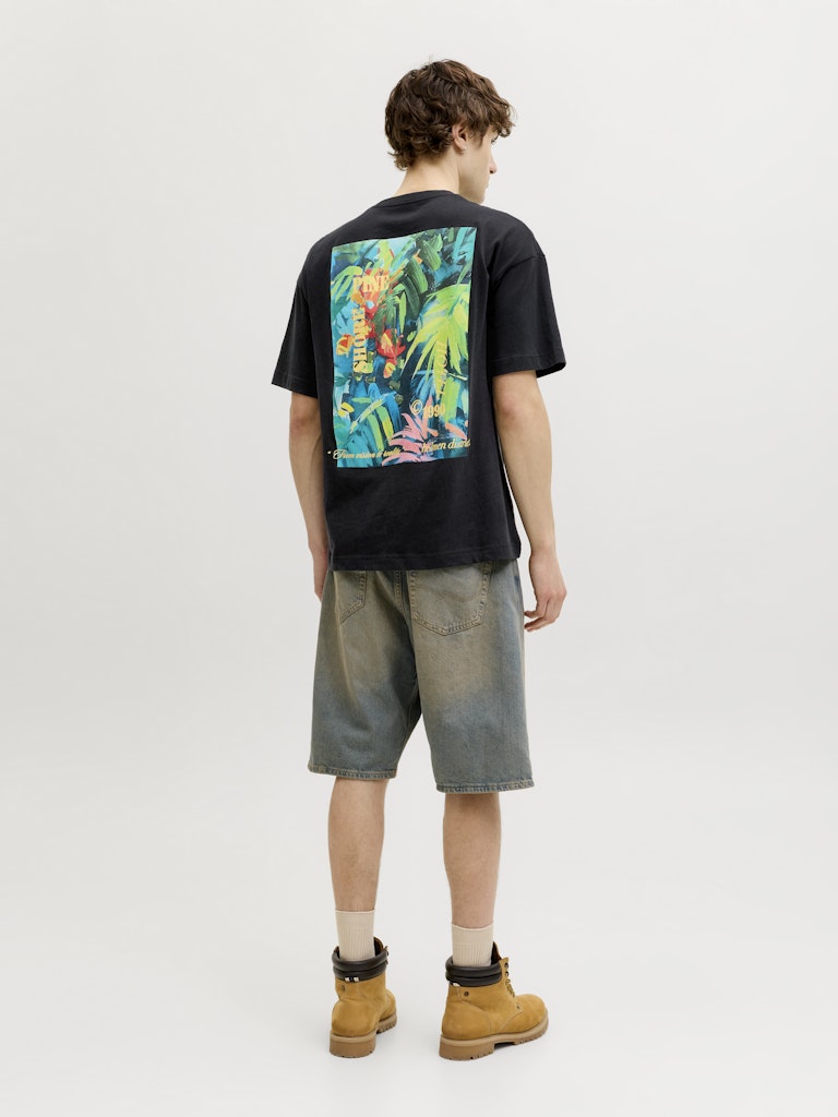 JACK & JONES T-SHIRT "PINE SHORE" - Col. nero