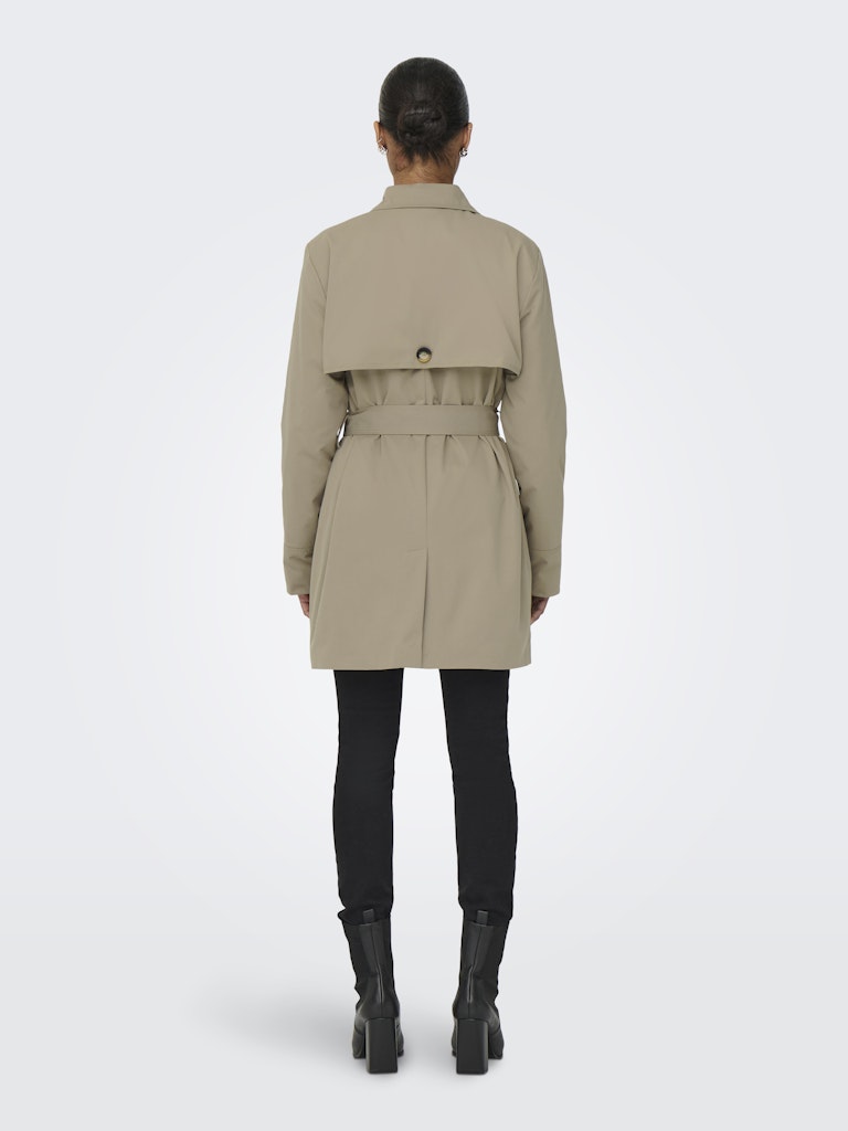 JDY - JDYISADORA Trench primaverile - weathered teak