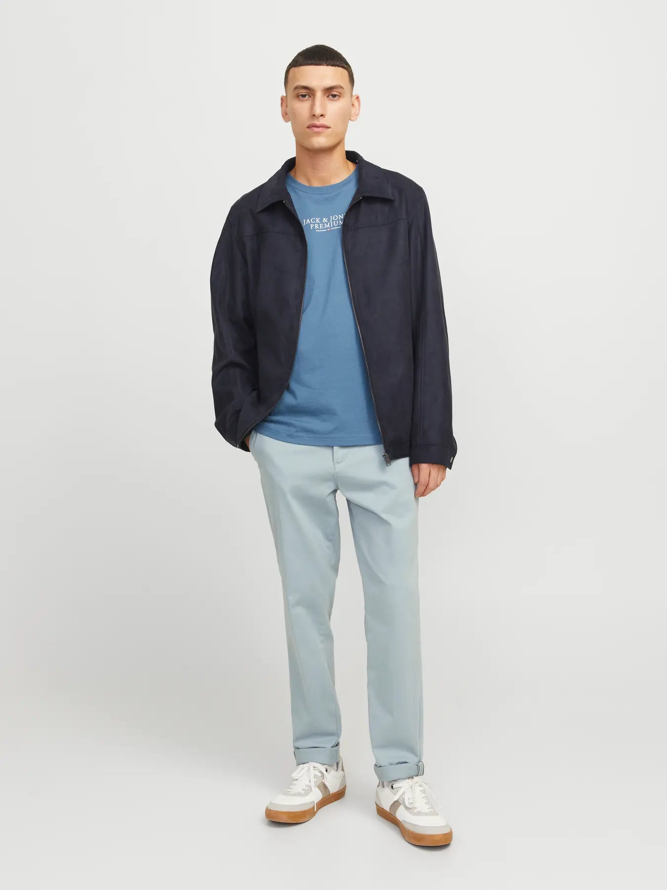JACK & JONES PANTALONI CHINO "JPSTMARCO" - Col. Arona