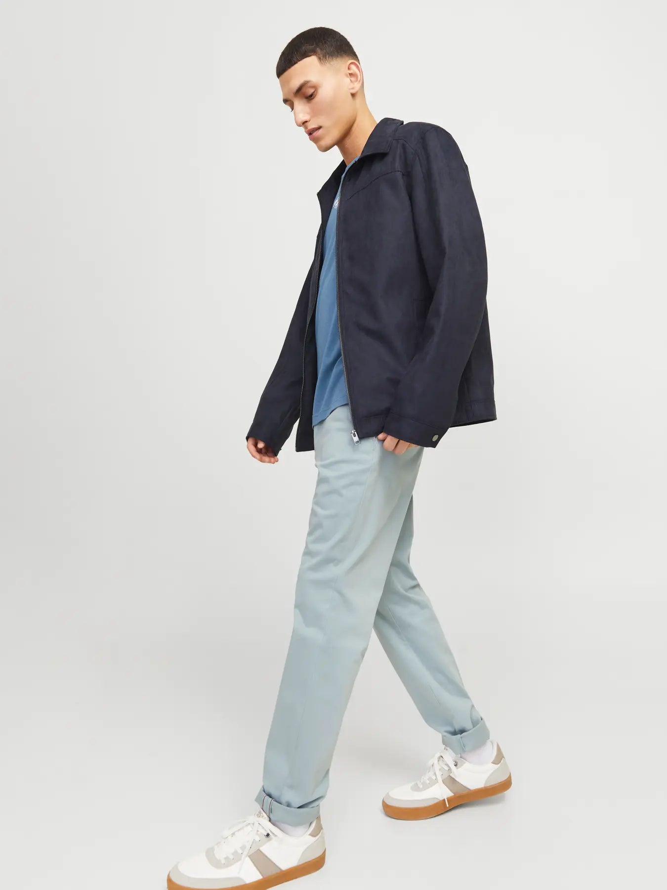 JACK & JONES PANTALONI CHINO "JPSTMARCO" - Col. Arona