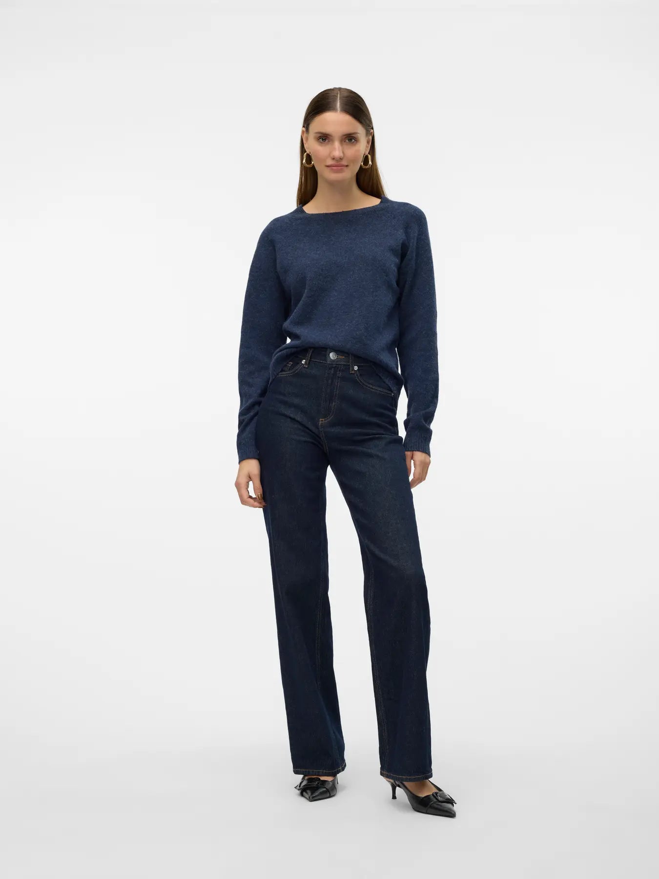 Vero Moda - Maglione VMDOFFY - Dark Navy