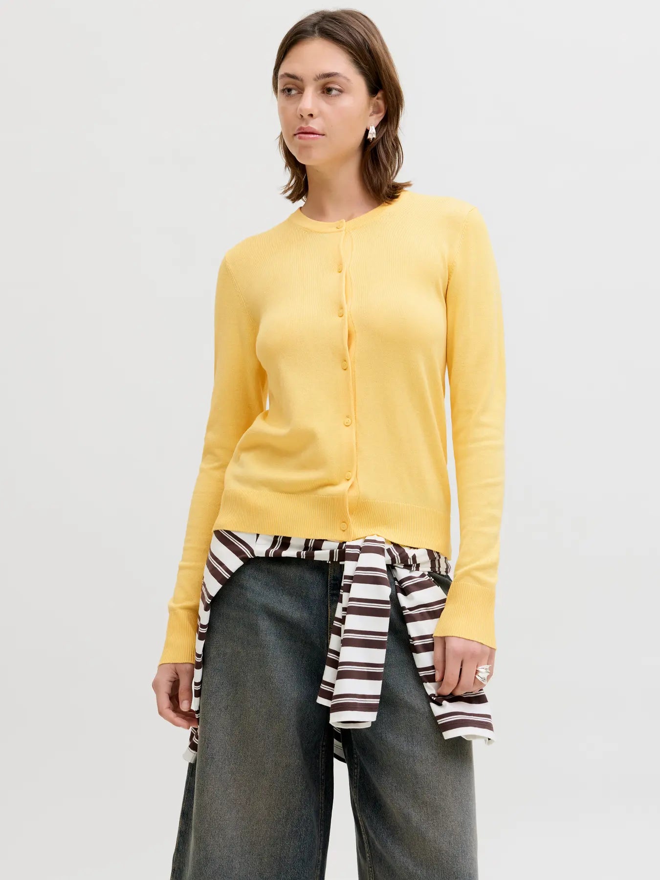 JJXX JXOPHELIA COMFY - Cardigan - giallo