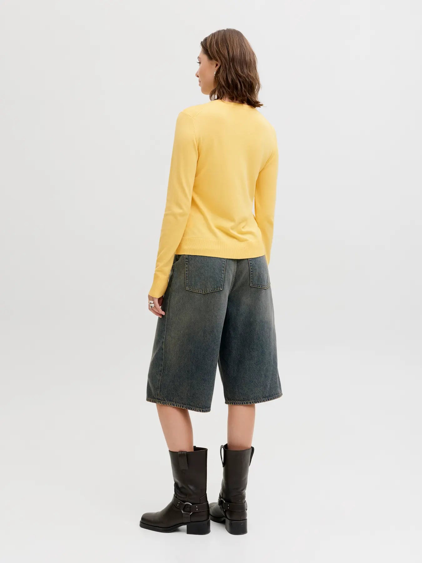 JJXX JXOPHELIA COMFY - Cardigan - giallo
