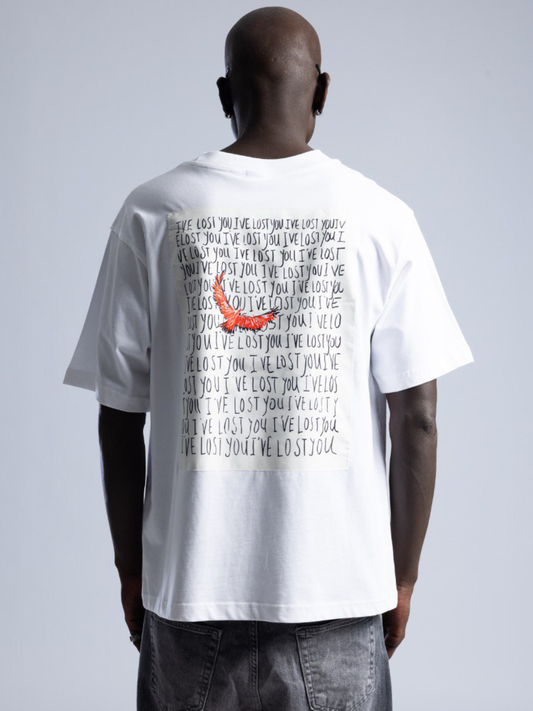 T-SHIRT OVERSIZE FLY - Col. Bianco