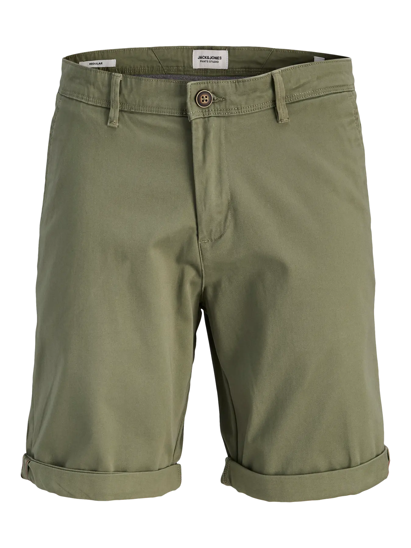 JACK & JONES PANTALONCINO CHINO - Col. Verde