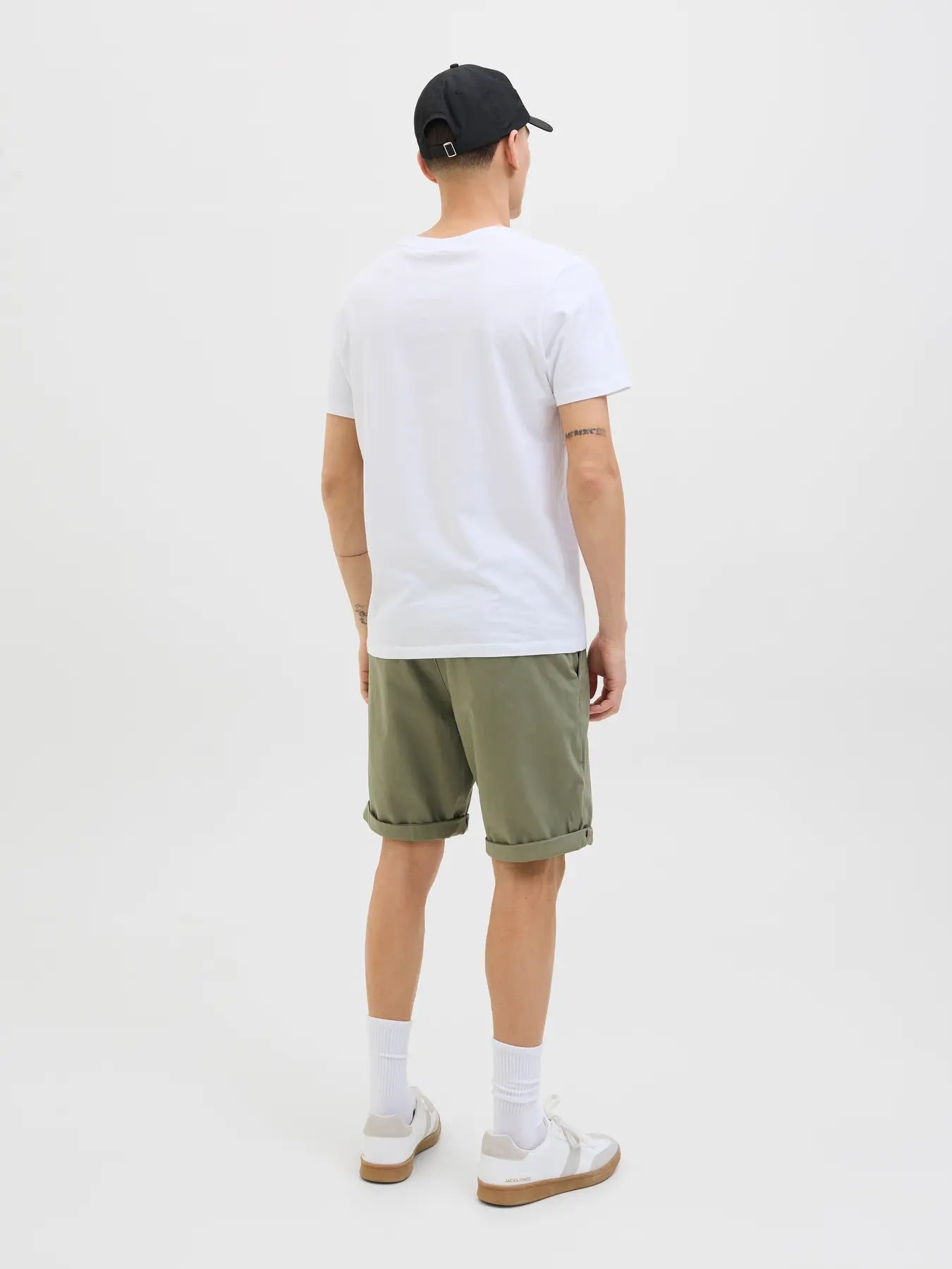 JACK & JONES PANTALONCINO CHINO - Col. Verde