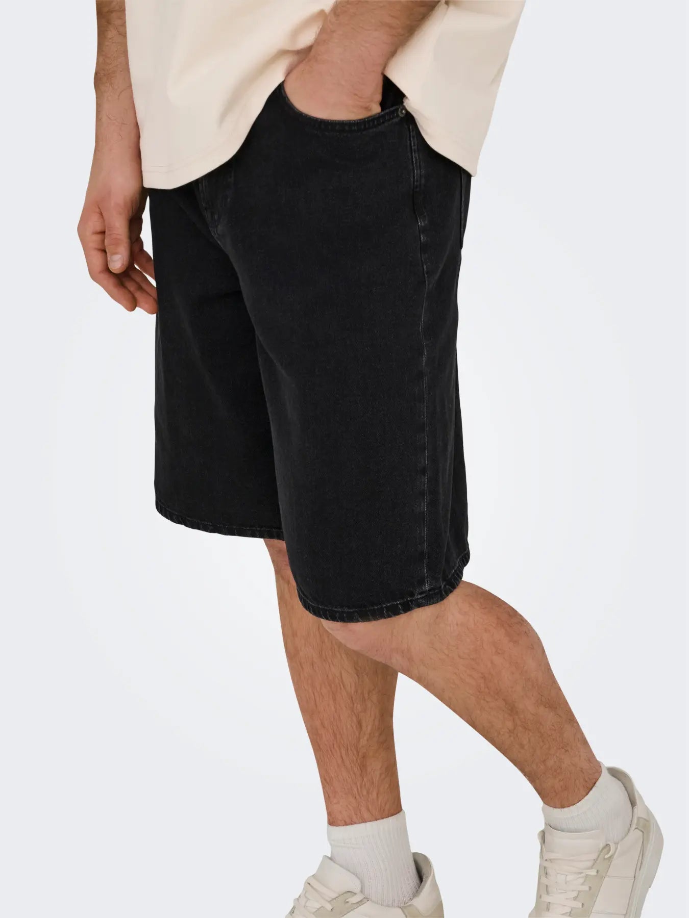 ONLY & SONS SHORTS BAGGY - Nero