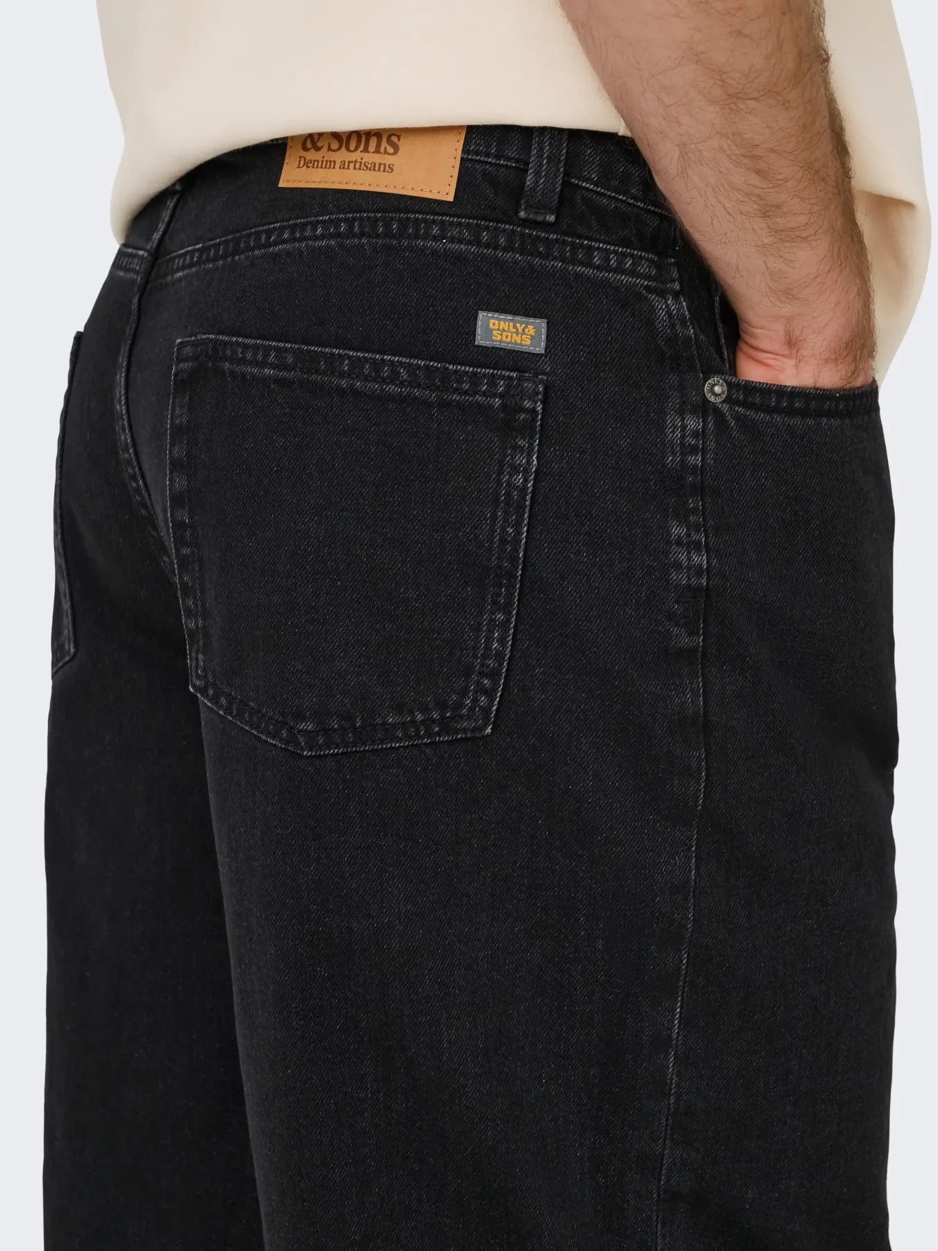 ONLY & SONS SHORTS BAGGY - Nero