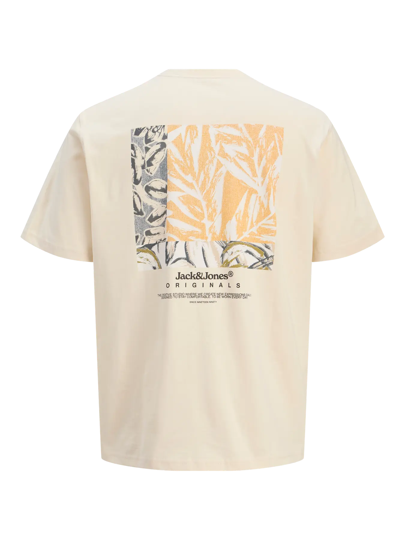 JACK & JONES T-SHIRT ORIGINALS - Col. Beige