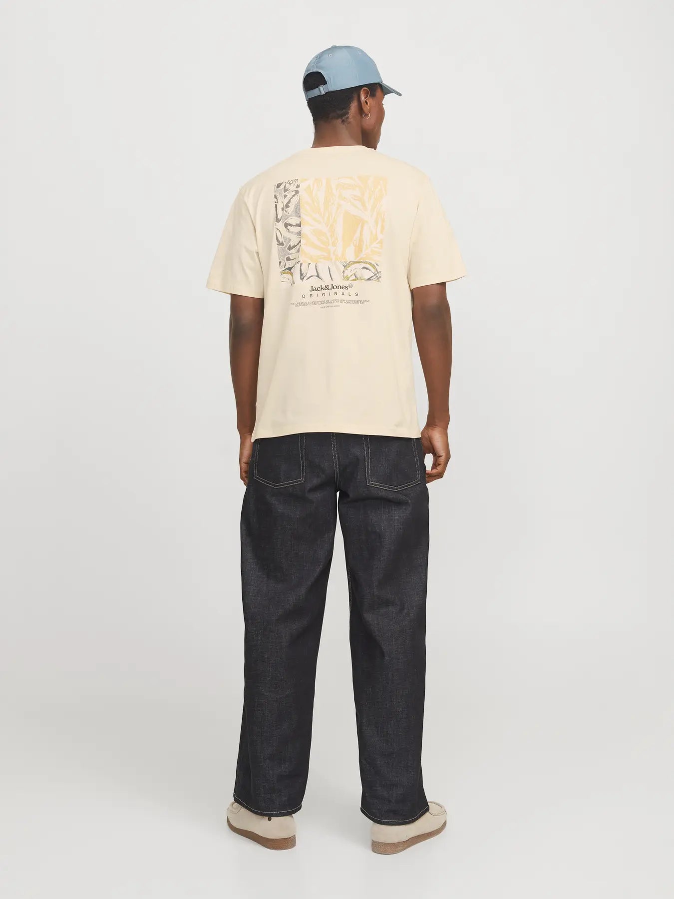JACK & JONES T-SHIRT ORIGINALS - Col. Beige