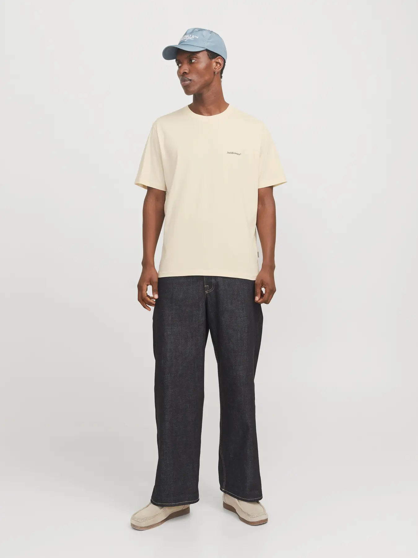 JACK & JONES T-SHIRT ORIGINALS - Col. Beige