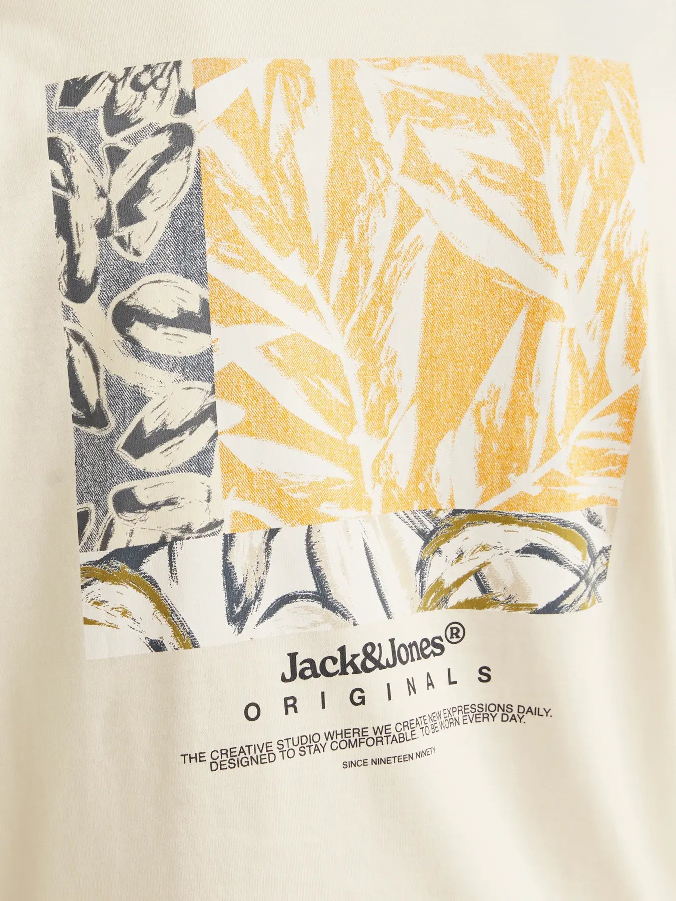 JACK & JONES T-SHIRT ORIGINALS - Col. Beige
