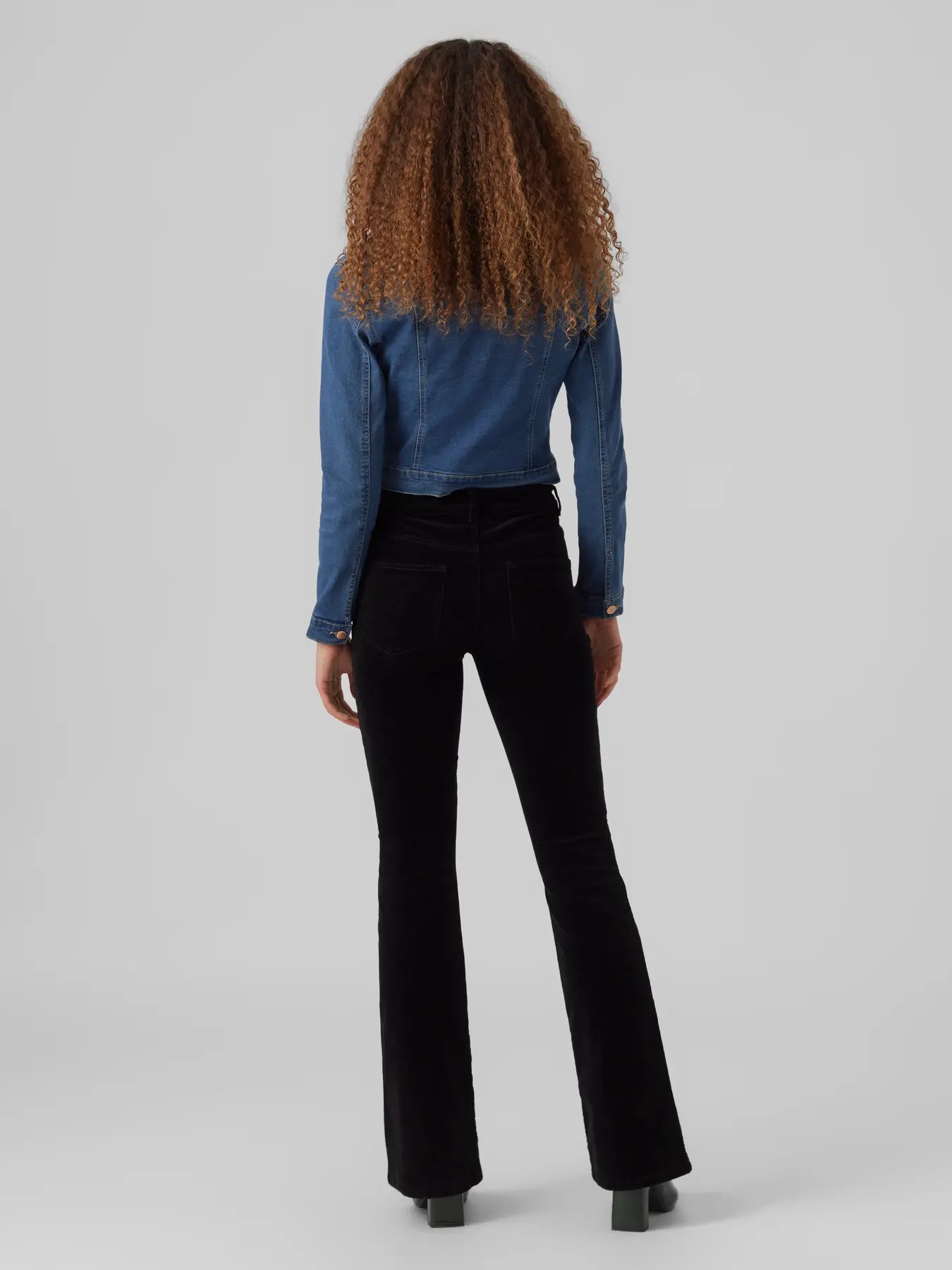VERO MODA Giacca di Jeans 'VMLUNA' in Blue Denim