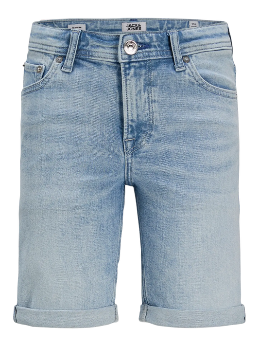 JACK & JONES JUNIOR SHORTS IN JEANS - Light Blue Denim