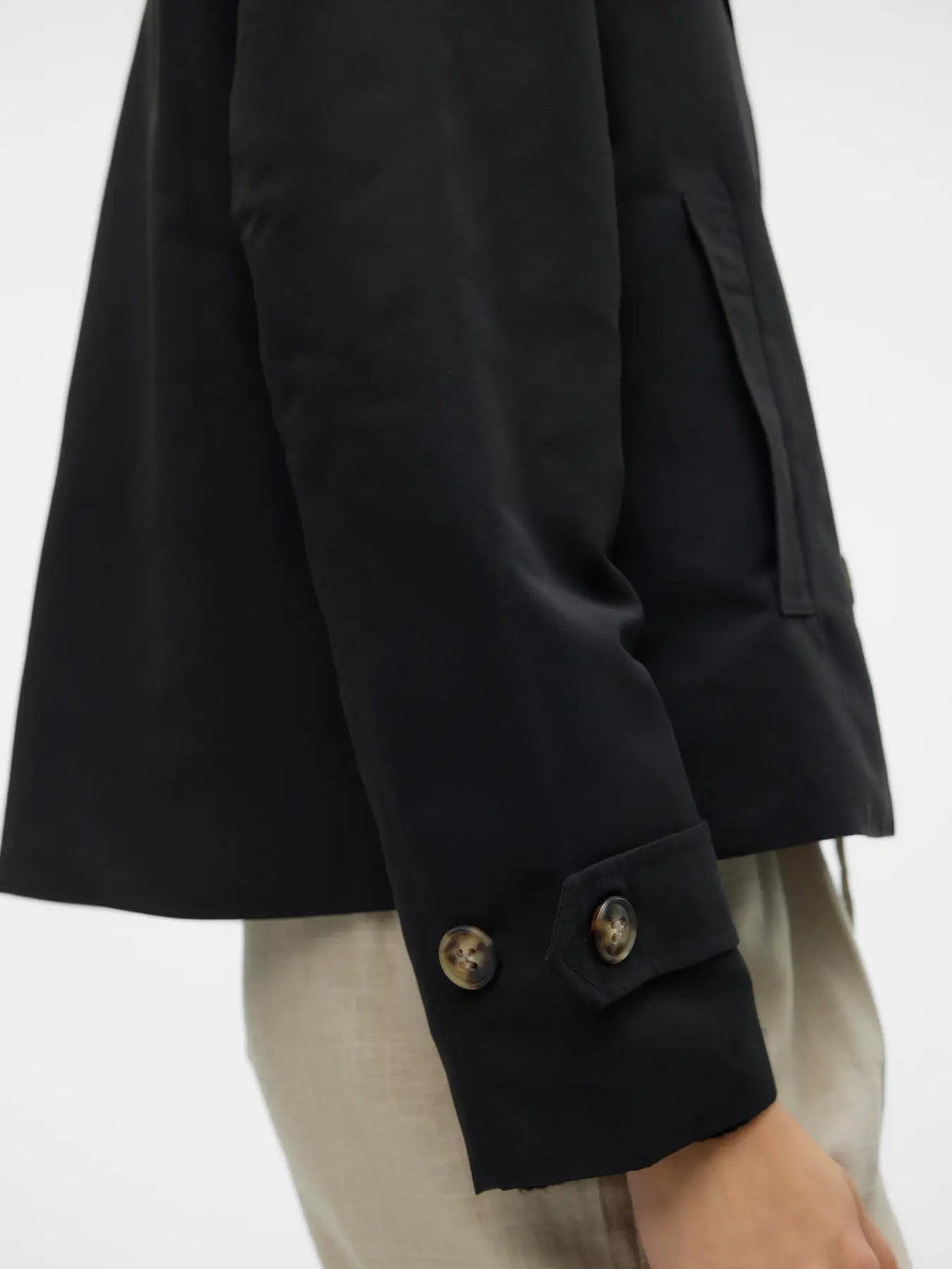Vero Moda - VMCHLOEMIA Trench corto - nero