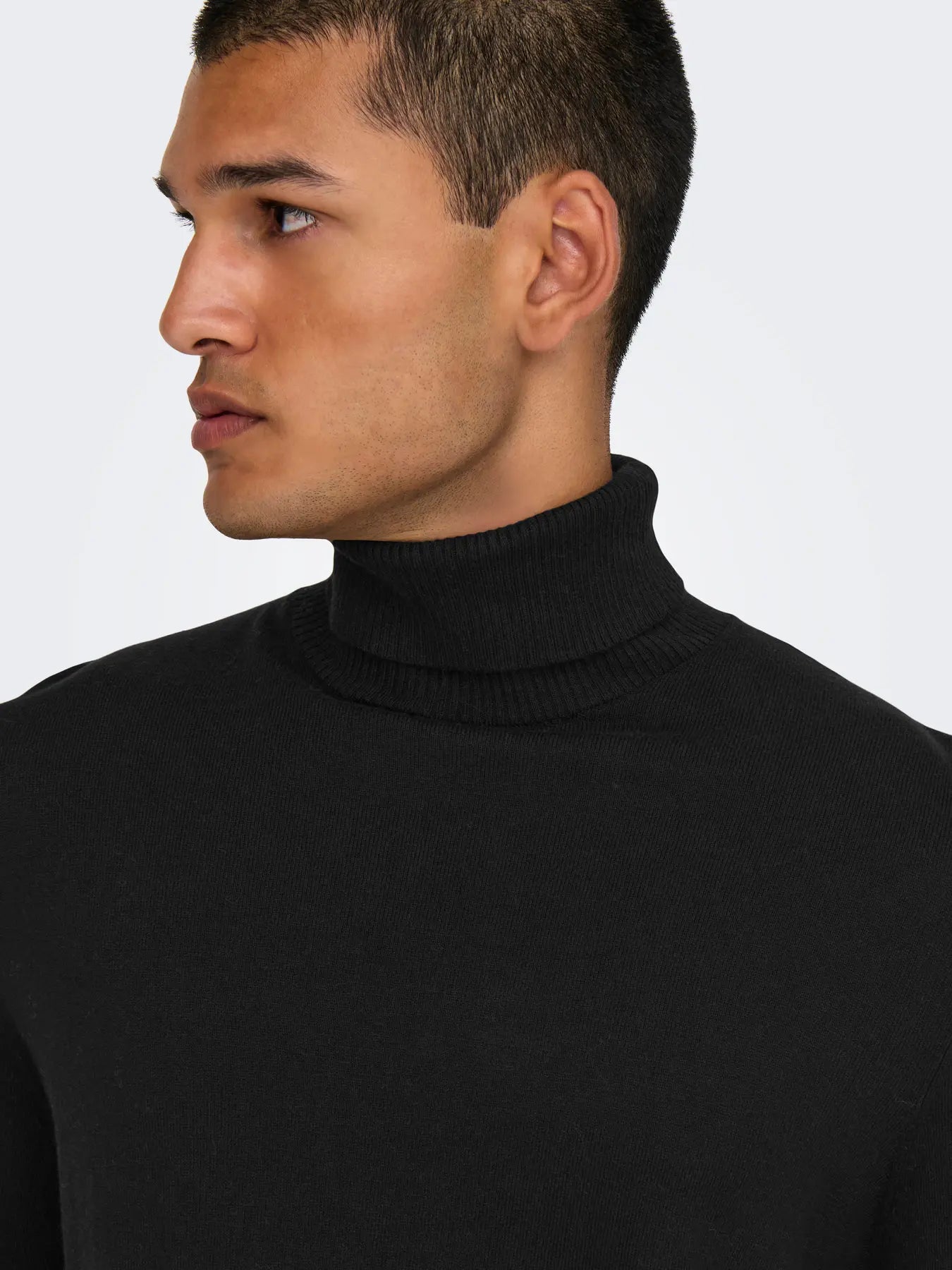 ONLY & SONS MAGLIONE DOLCEVITA - Col. Nero