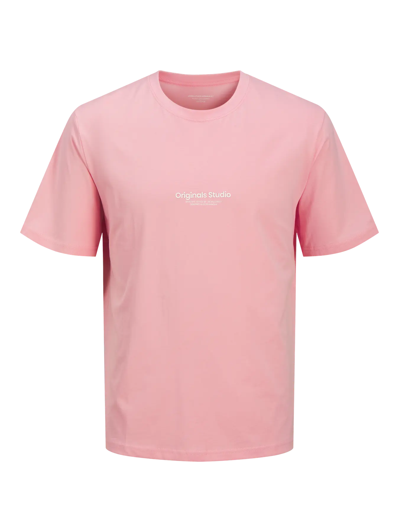JACK & JONES T-SHIRT ORIGINALS STUDIO - Col. rosa