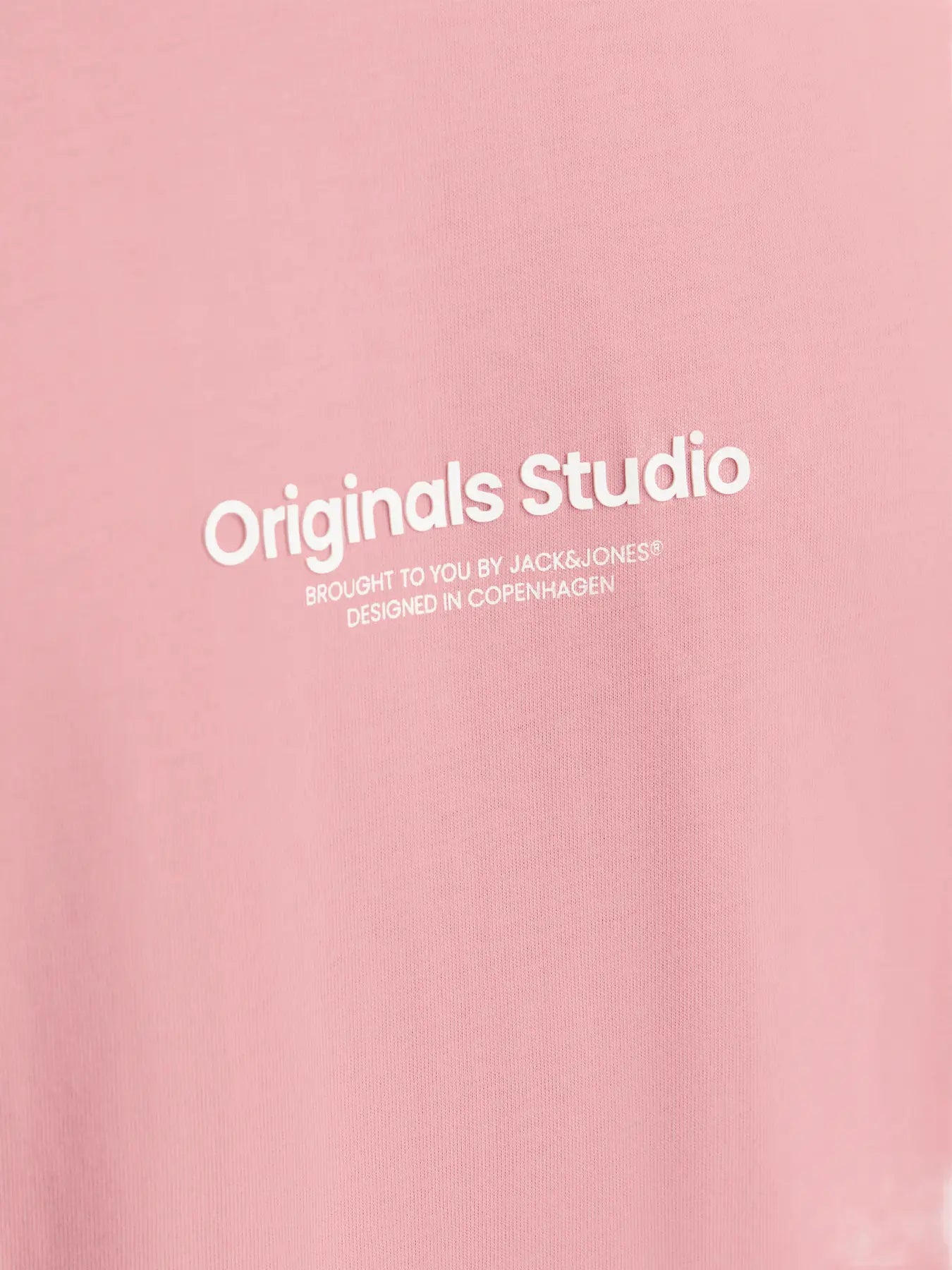JACK & JONES T-SHIRT ORIGINALS STUDIO - Col. rosa