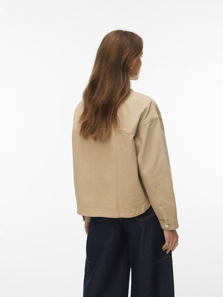 Vero Moda JAMIE MIX GA NOOS - Giacca di jeans - silver mink