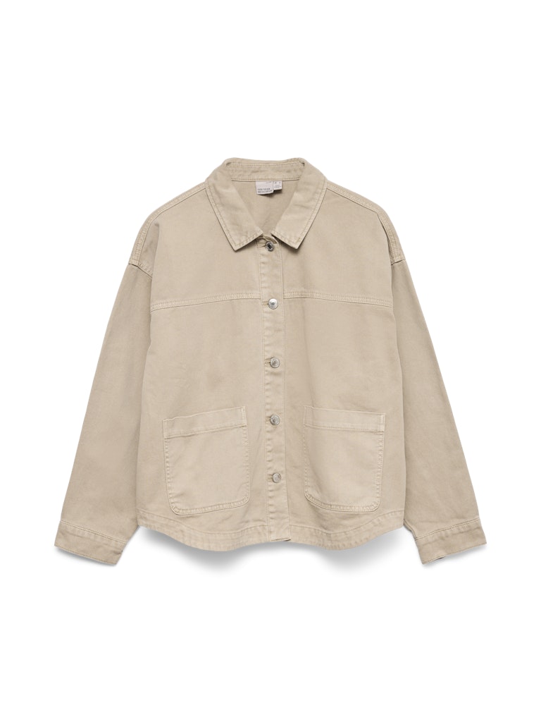 Vero Moda JAMIE MIX GA NOOS - Giacca di jeans - silver mink