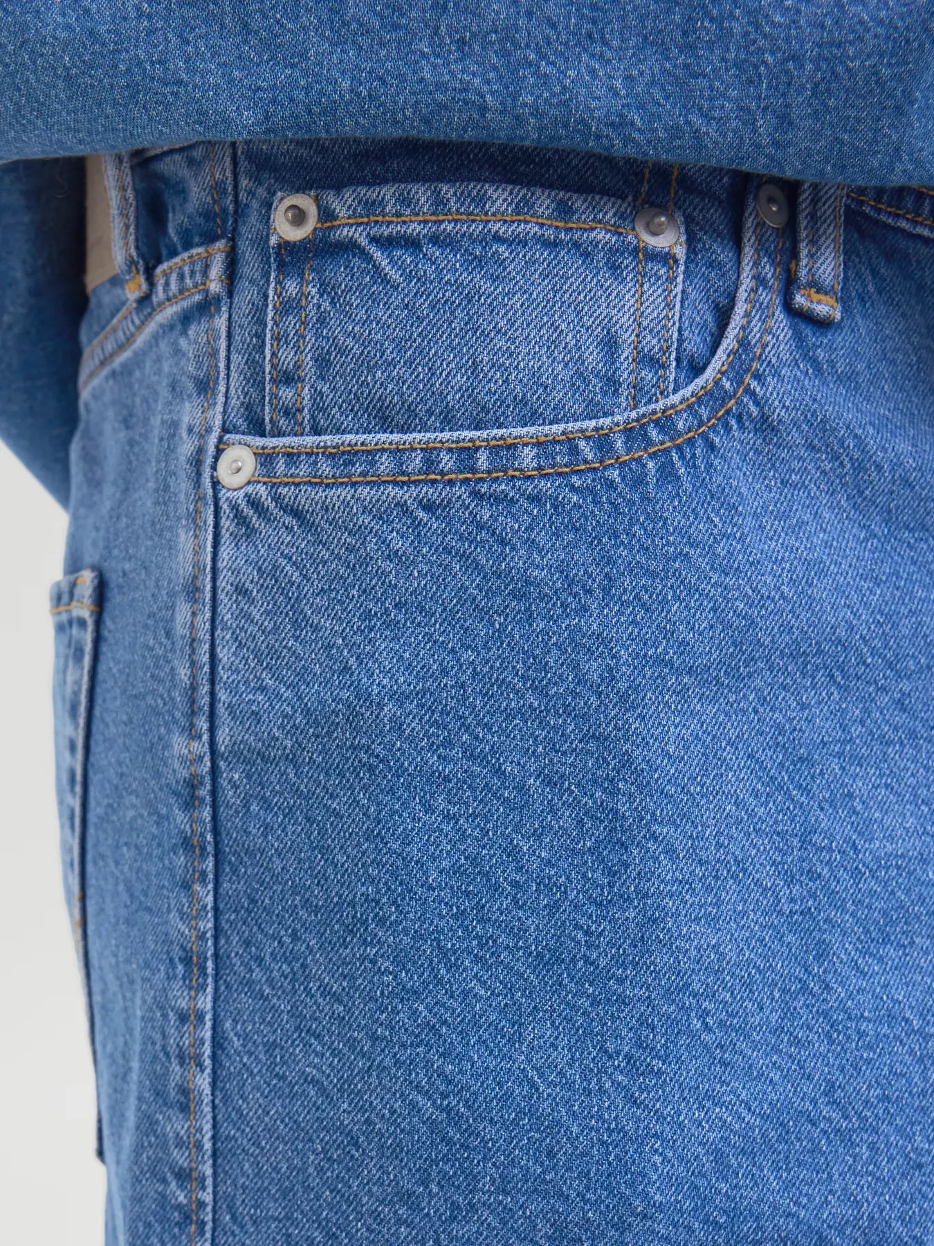 JACK & JONES SHORTS IN JEANS EXTRA BAGGY - Denim