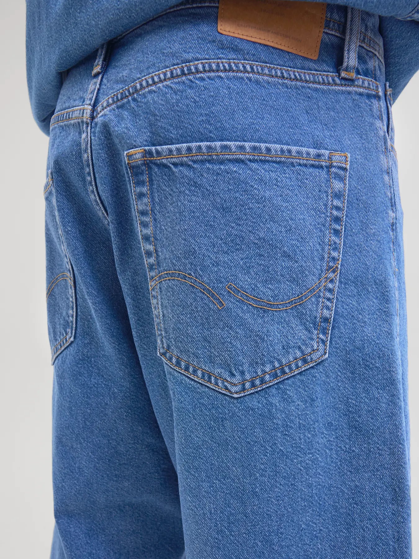 JACK & JONES SHORTS IN JEANS EXTRA BAGGY - Denim
