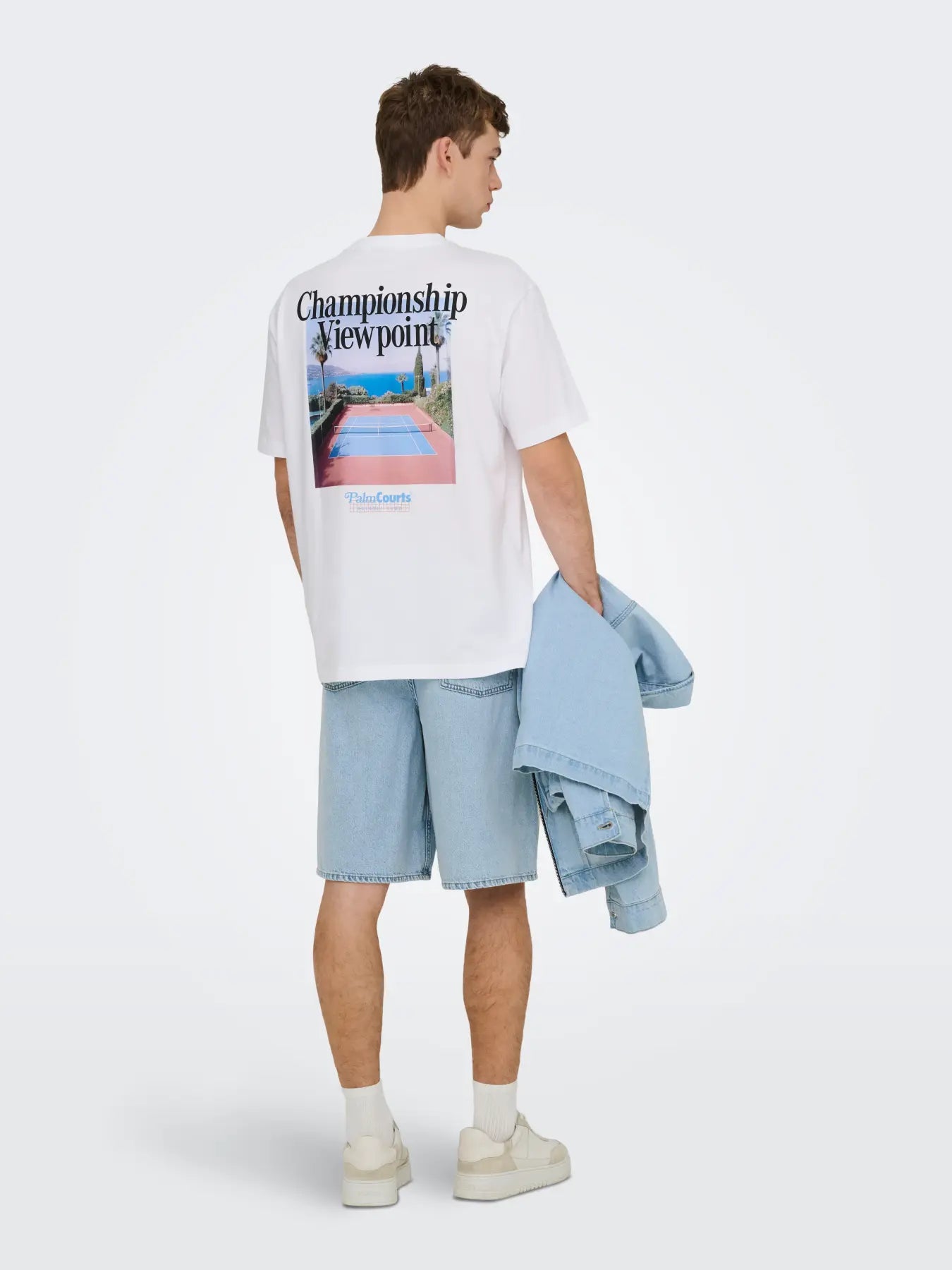 ONLY & SONS SHORTS BAGGY - Light Denim