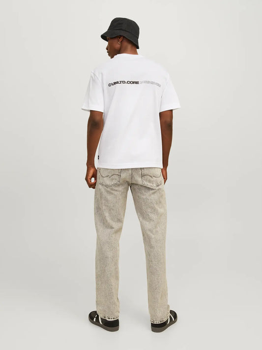 JACK & JONES T-SHIRT UNLTD CORE - Col. Bianco