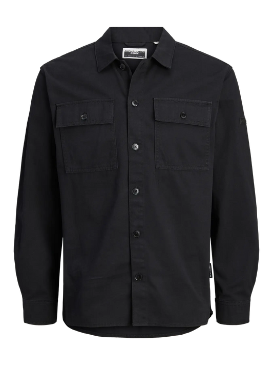 JACK & JONES CAMICIA GIACCA OVERSHIRT - Col. nero