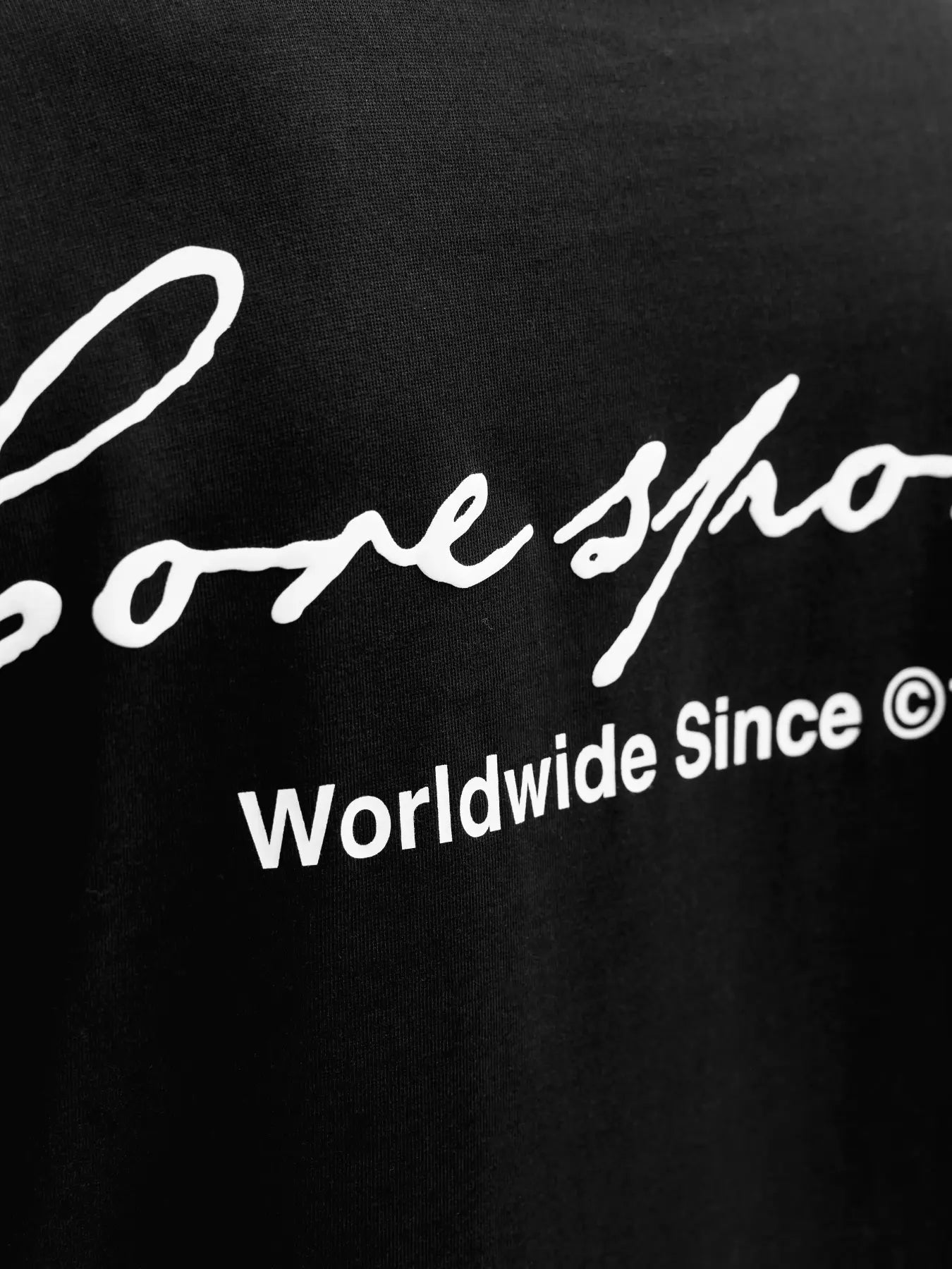 JACK & JONES T-SHIRT "SCRIPT" - Col. nero