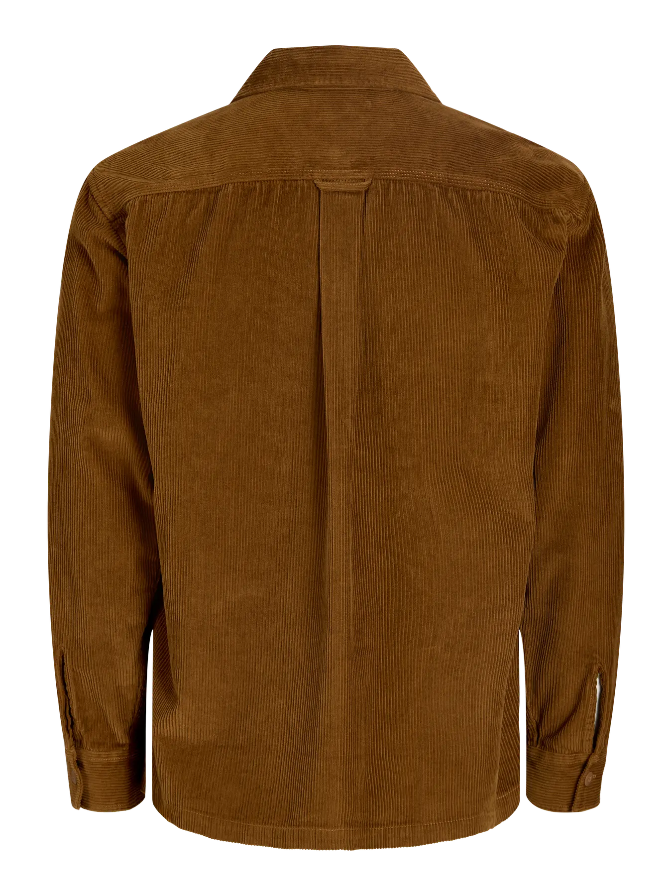 JACK & JONES GIACCA CAMICIA IN VELLUTO - Col. Marrone