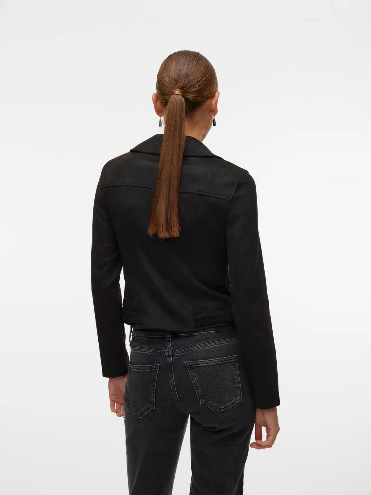 Vero Moda JOSE - Giacca in similpelle - Nero
