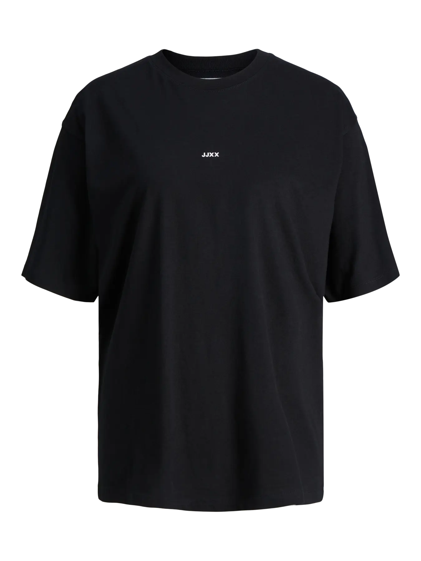 JXANDREA LOOSE LOGO TEE - T-shirt basic - col. nero