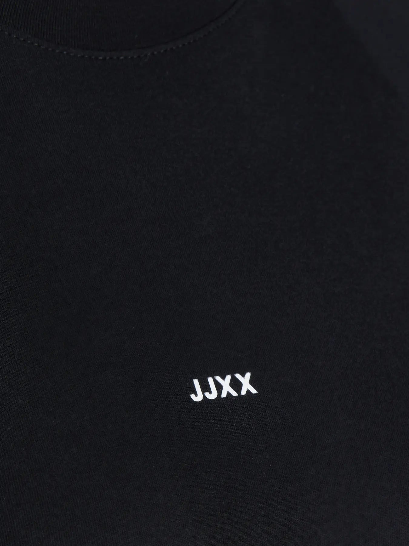 JXANDREA LOOSE LOGO TEE - T-shirt basic - col. nero