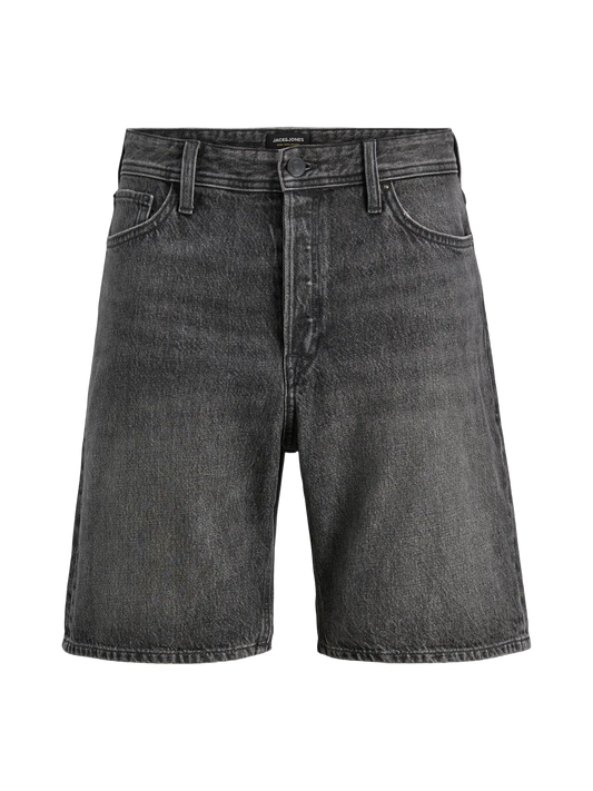 JACK & JONES BERMUDA IN JEANS BAGGY - Col. Nero