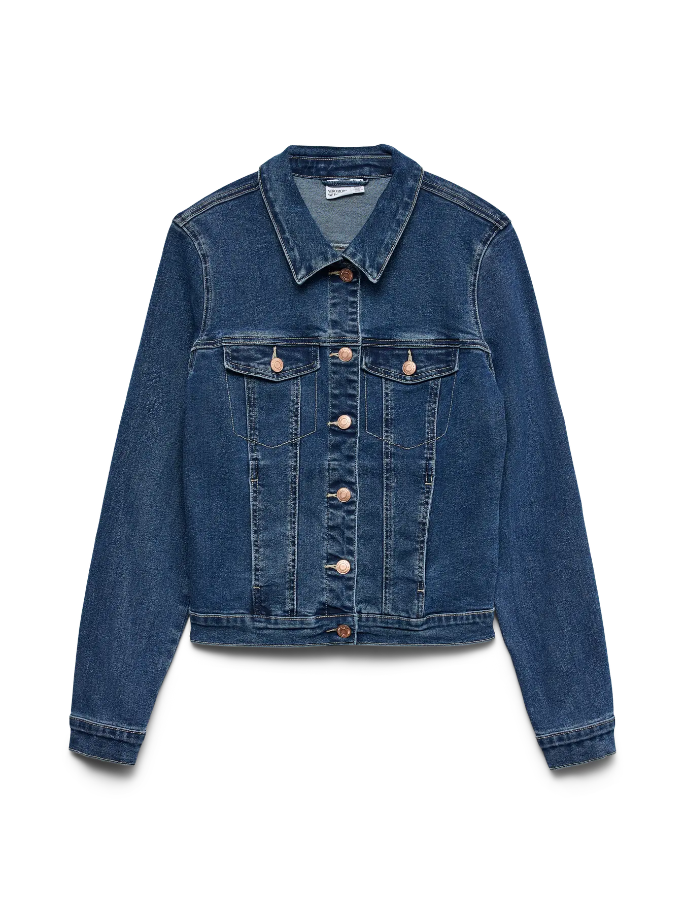 VERO MODA Giacca di Jeans 'VMLUNA' in Blue Denim