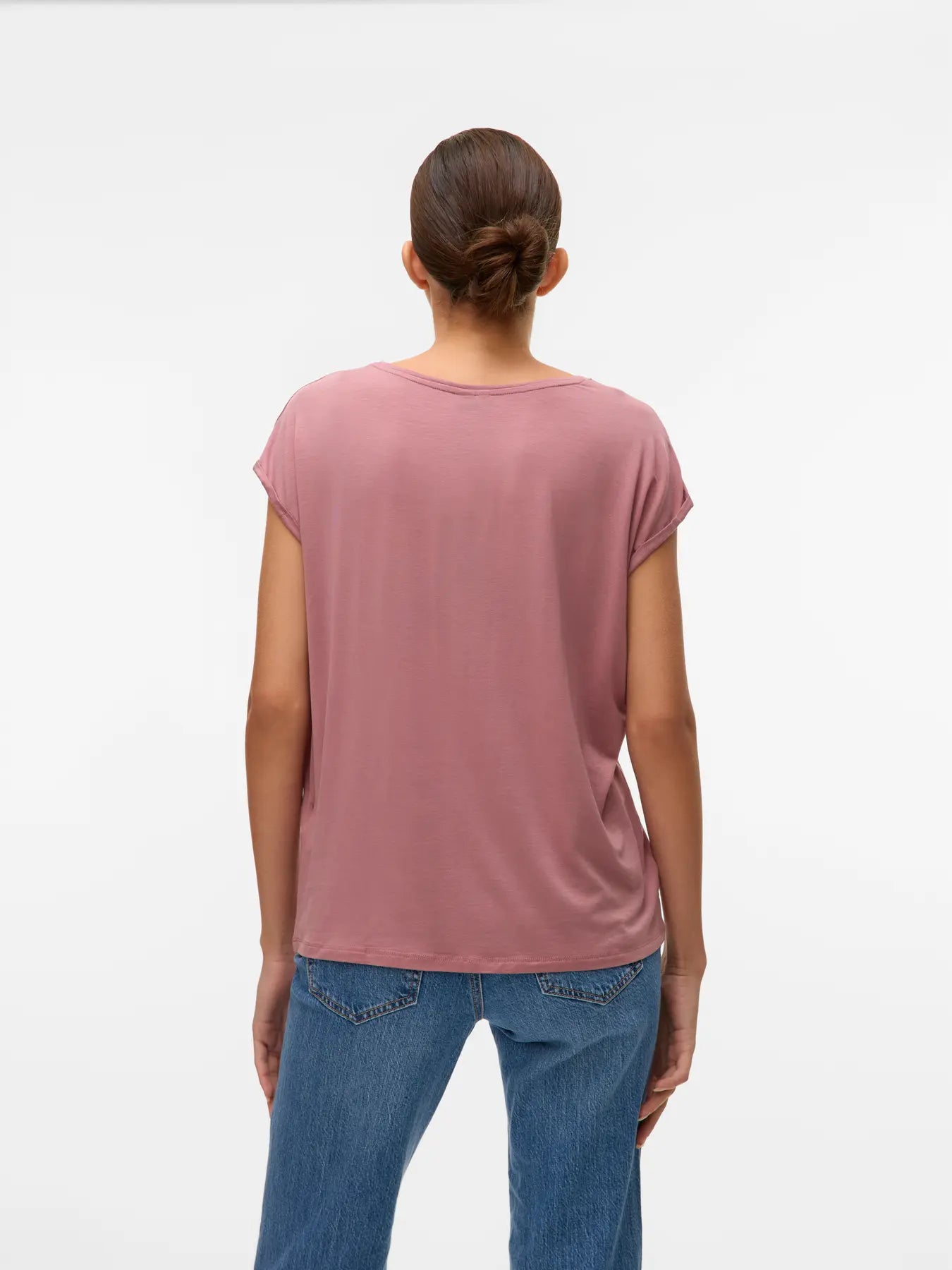 Vero Moda - T-shirt basic VMAVA - col. rosa