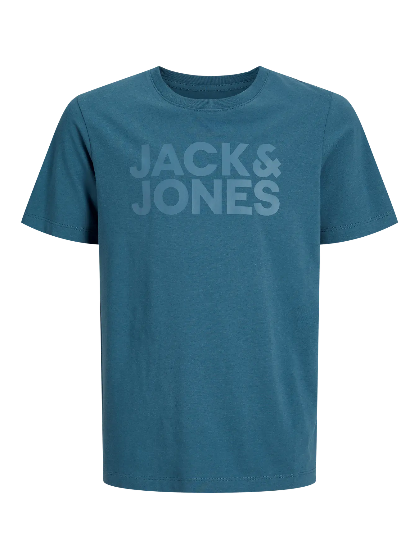 JACK & JONES JUNIOR T-SHIRT CON LOGO - Col. Verde acqua
