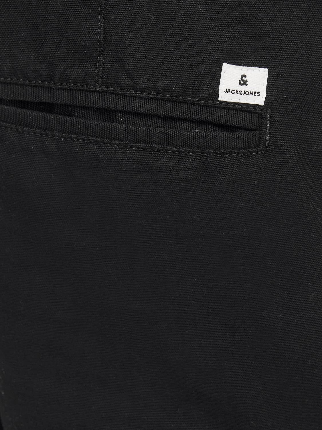 JACK & JONES CARGO SHORTS - Col. nero