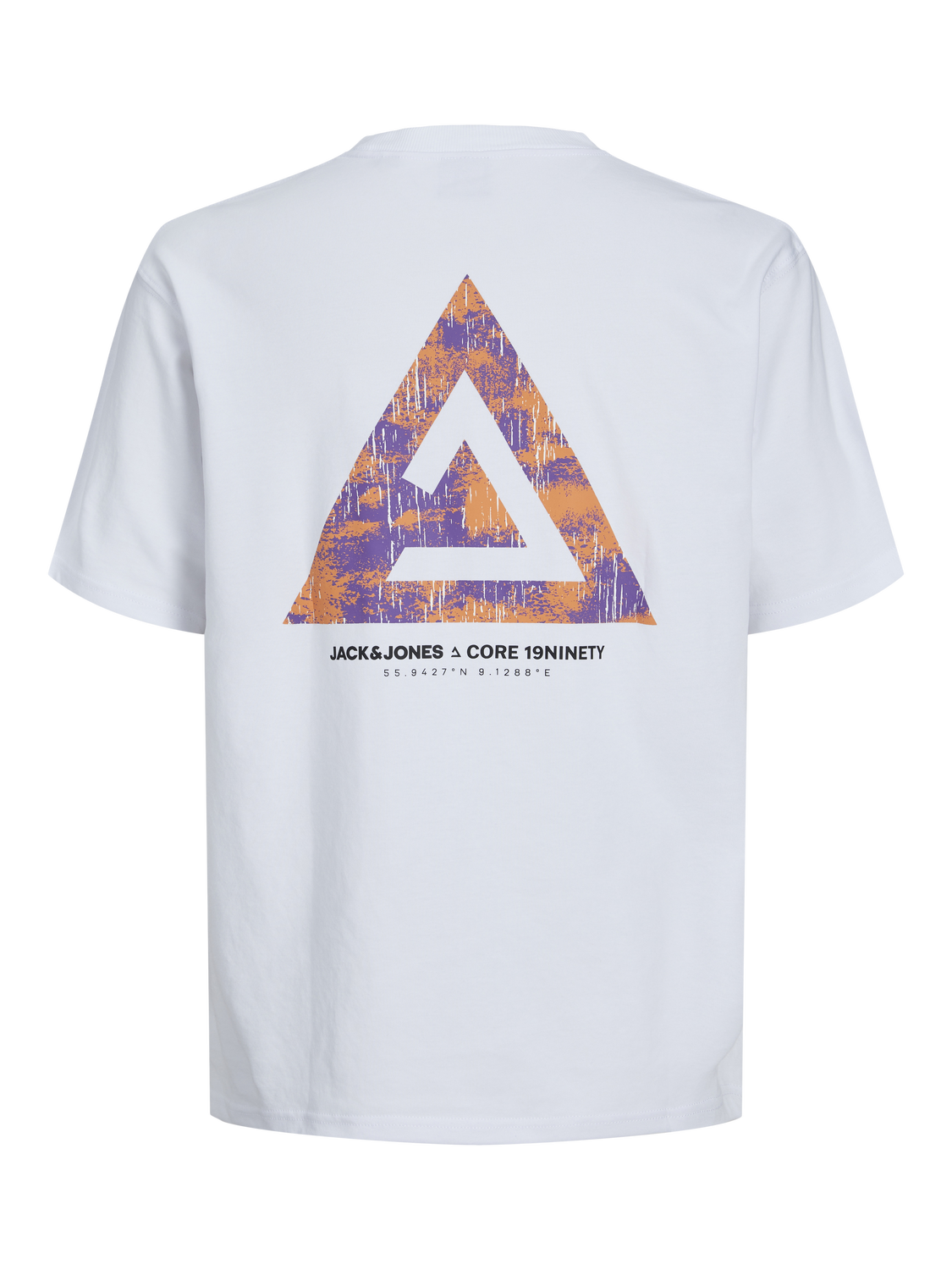 JACK & JONES T-SHIRT TRIANGLE - Col. Bianco