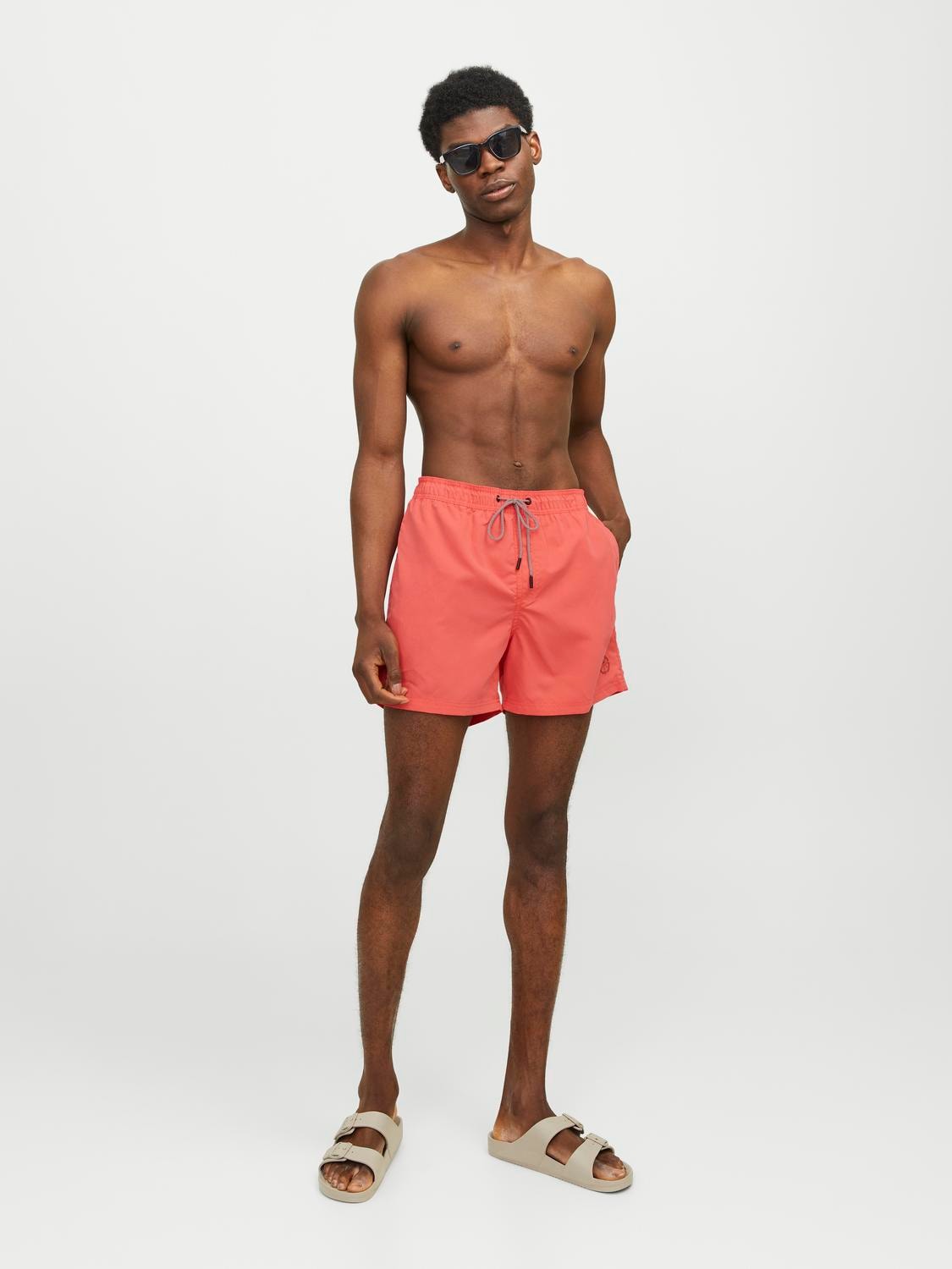 JACK & JONES COSTUME DA MARE - Rosa / Hot coral