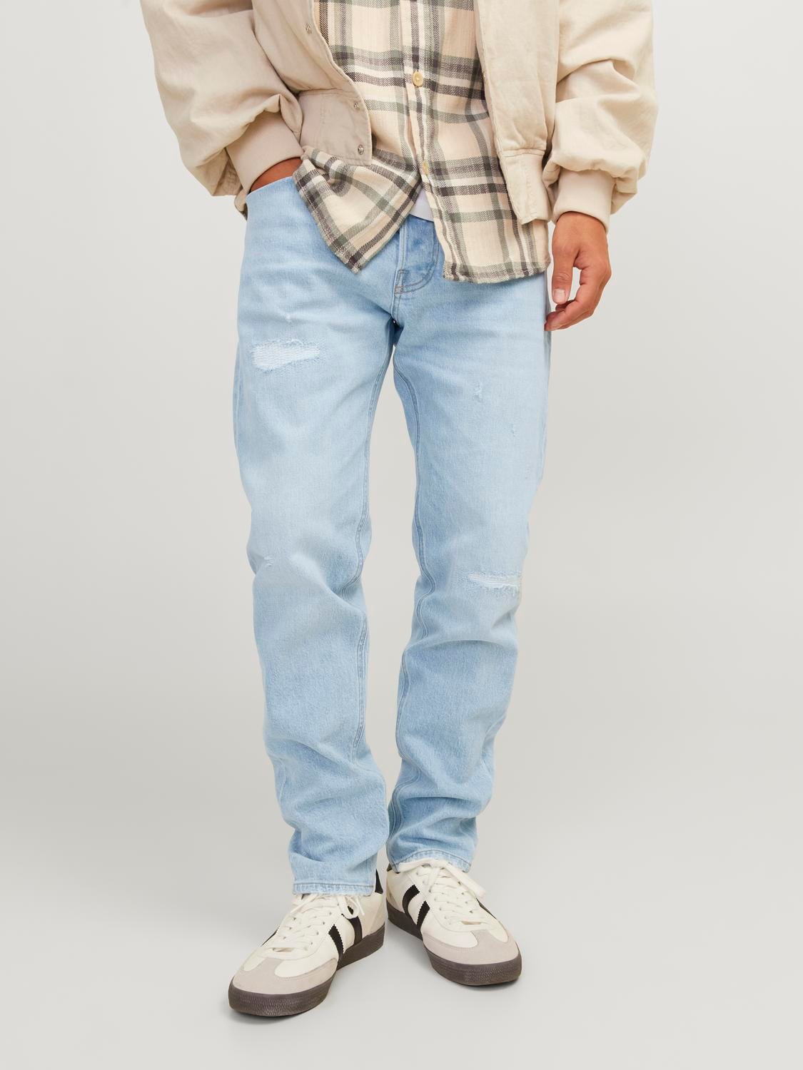 JACK & JONES COOPER JEANS - Light Denim