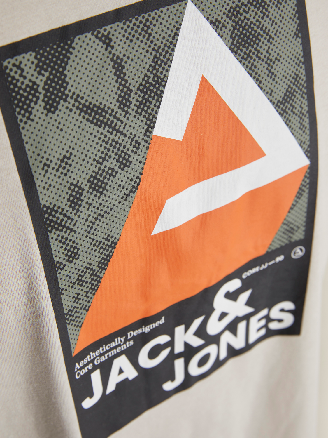 JACK & JONES T-SHIRT CORE - Col. Beige