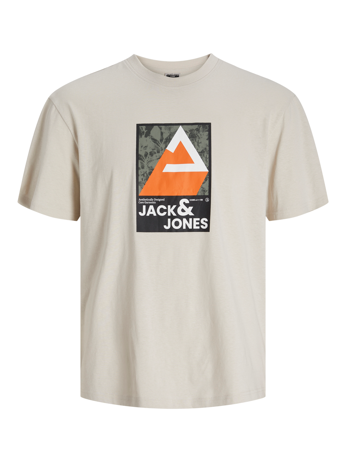 JACK & JONES T-SHIRT CORE - Col. Beige